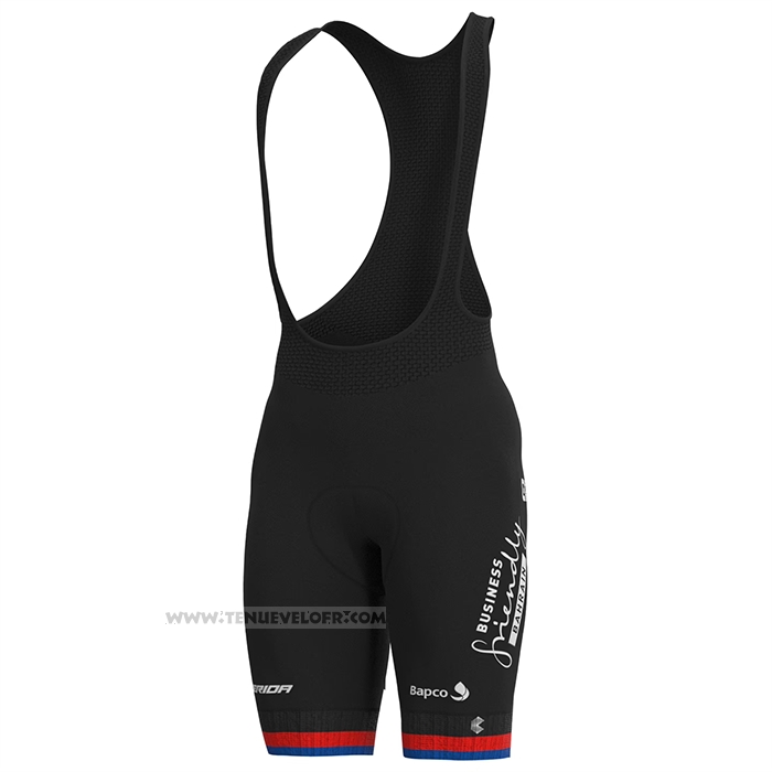 2022 Maillot Cyclisme Bahrain Victorious Blanc Manches Courtes et Cuissard